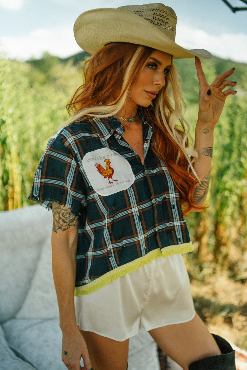 RESPECTFULLY, The Button-Up