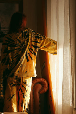 Lost & Found Tie-dye Bell Sleeve