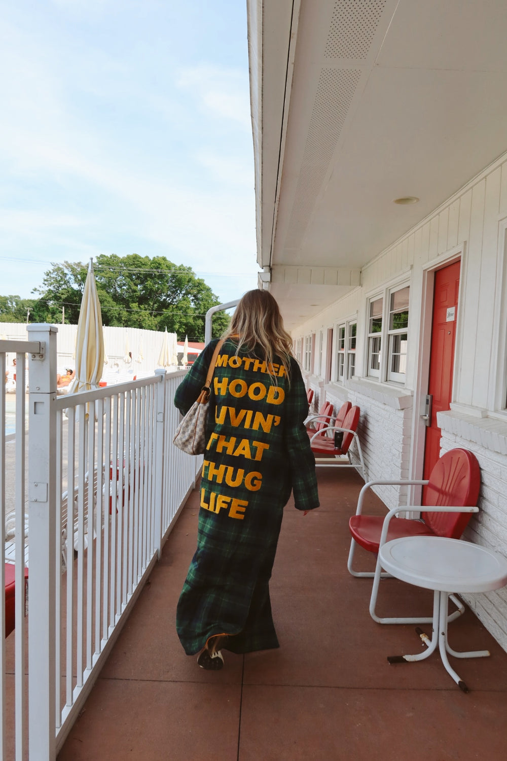 Motherhood Thug Life Reversible Duster