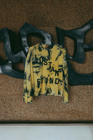 Lost & Found Tie-dye Bell Sleeve