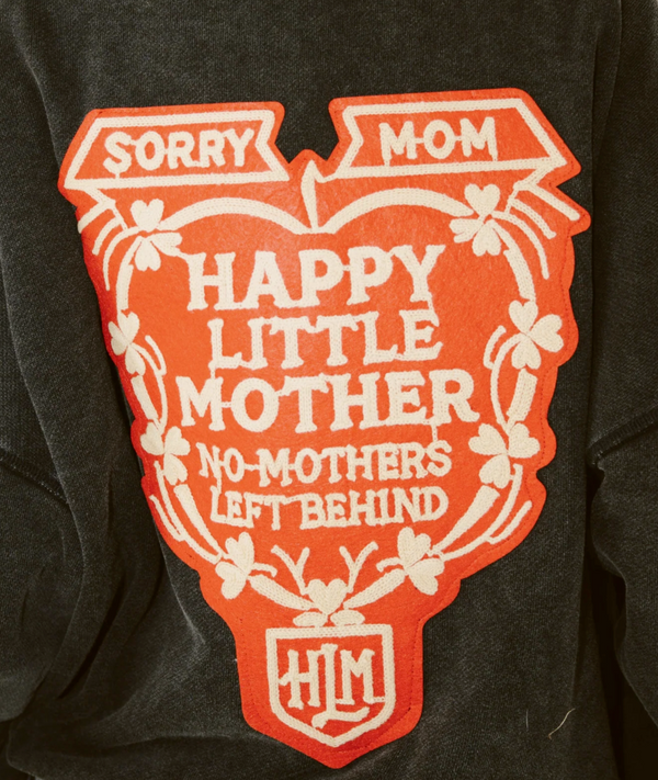 Sorry Mom Cropped Crew