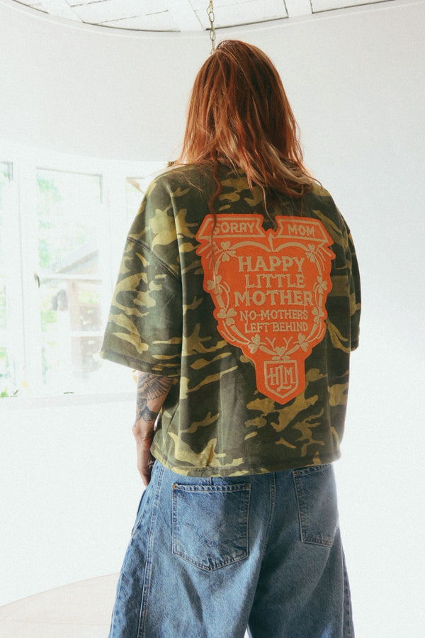 Sorry Mom Camo Tee