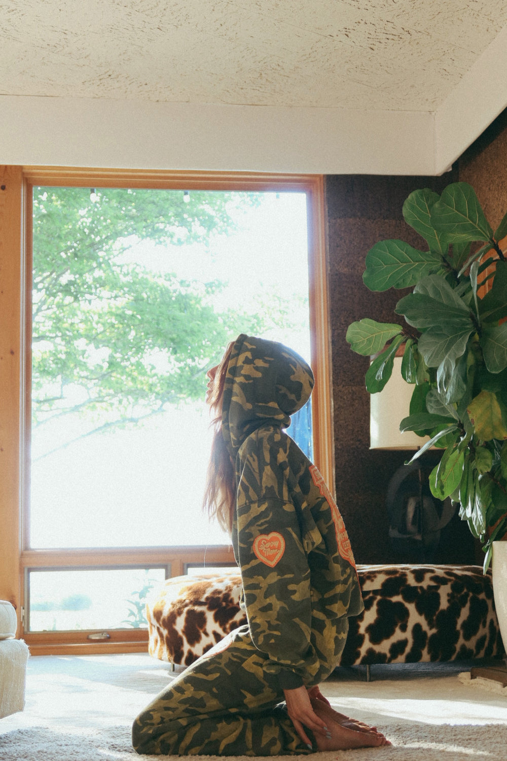 Sorry Mom Camo Hoodie