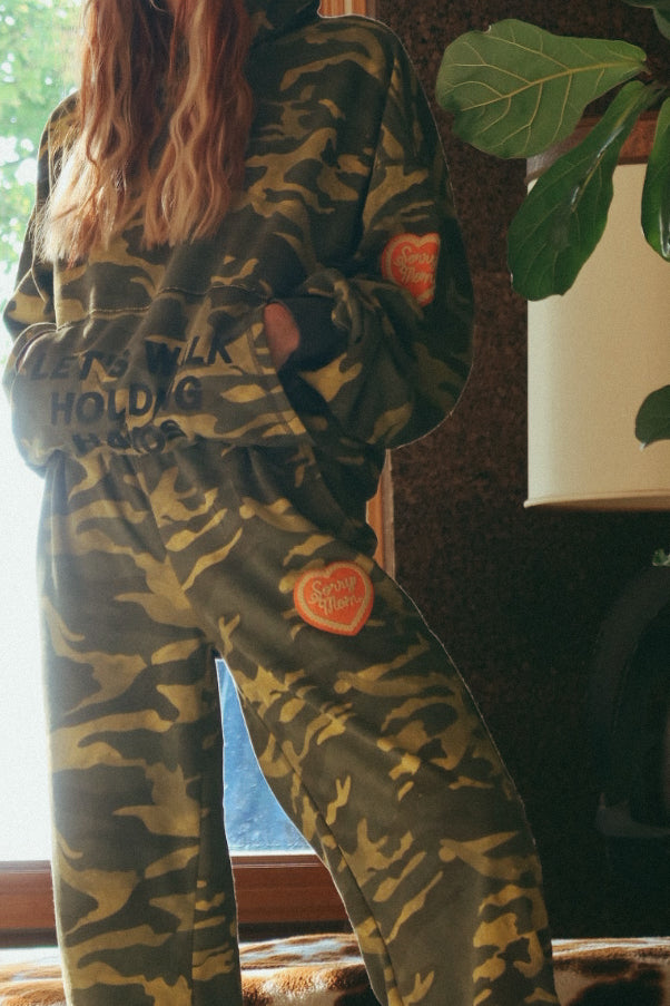 Sorry Mom Camo Jogger