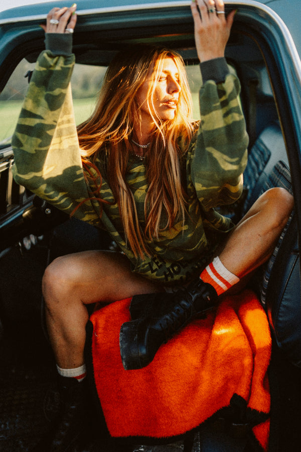 Sorry Mom Camo Hoodie