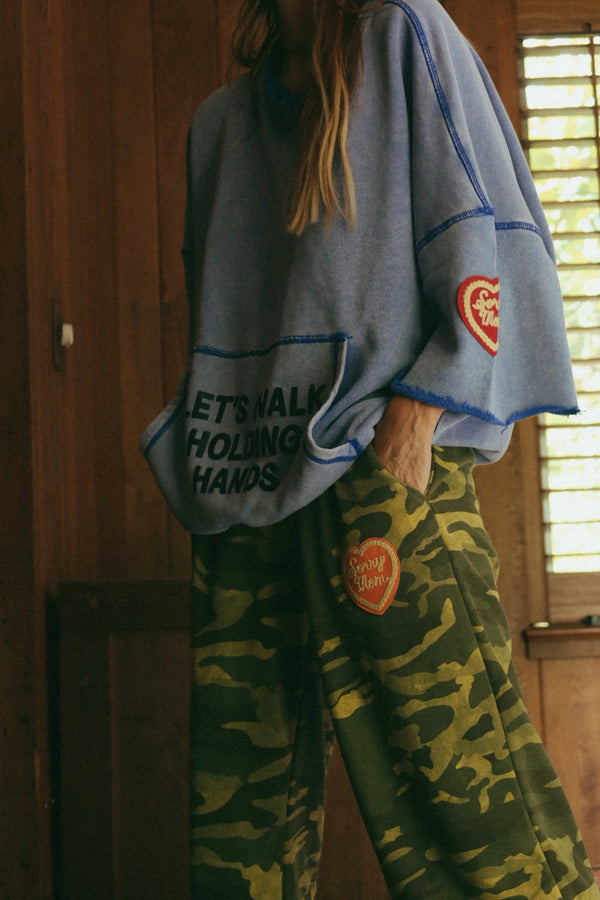Sorry Mom Cropped Crew