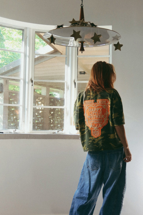 Sorry Mom Camo Tee