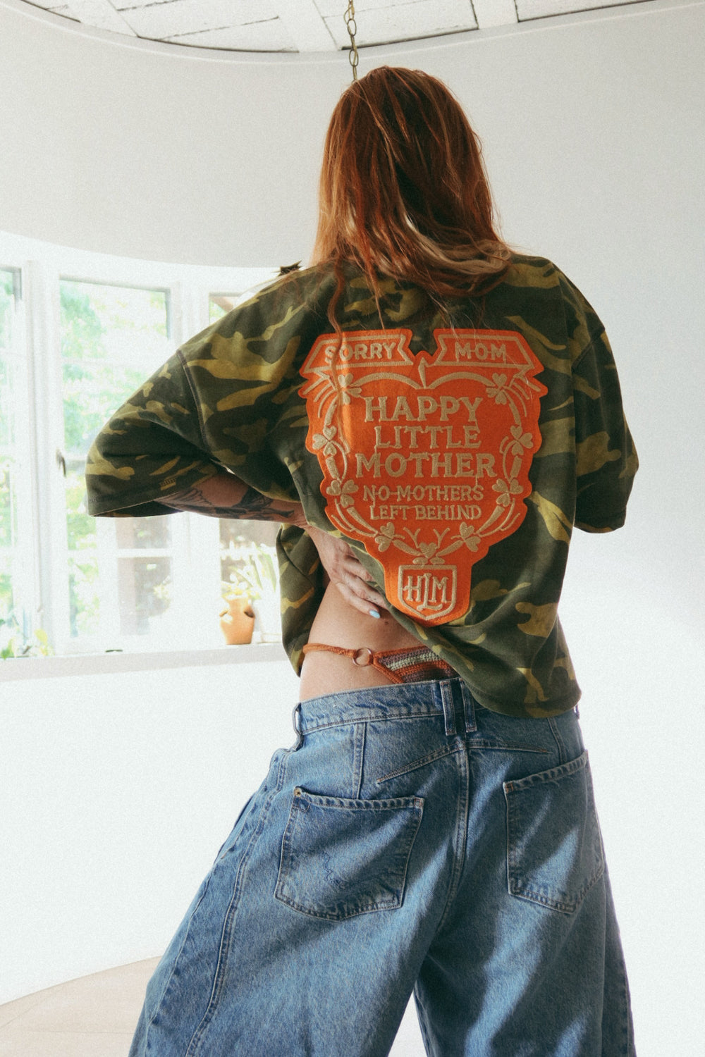 Sorry Mom Camo Tee